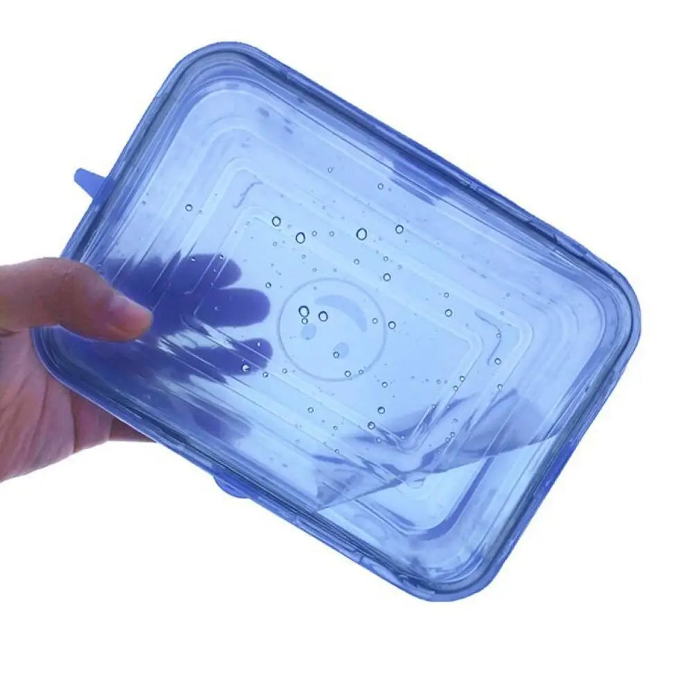 12-Piece Reusable Silicone Stretch Lid Set – Airtight, Eco-Friendly Food Covers