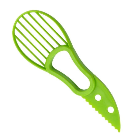 3-in-1 Avocado Slicer – Cut, Pit & Slice Safely in Seconds